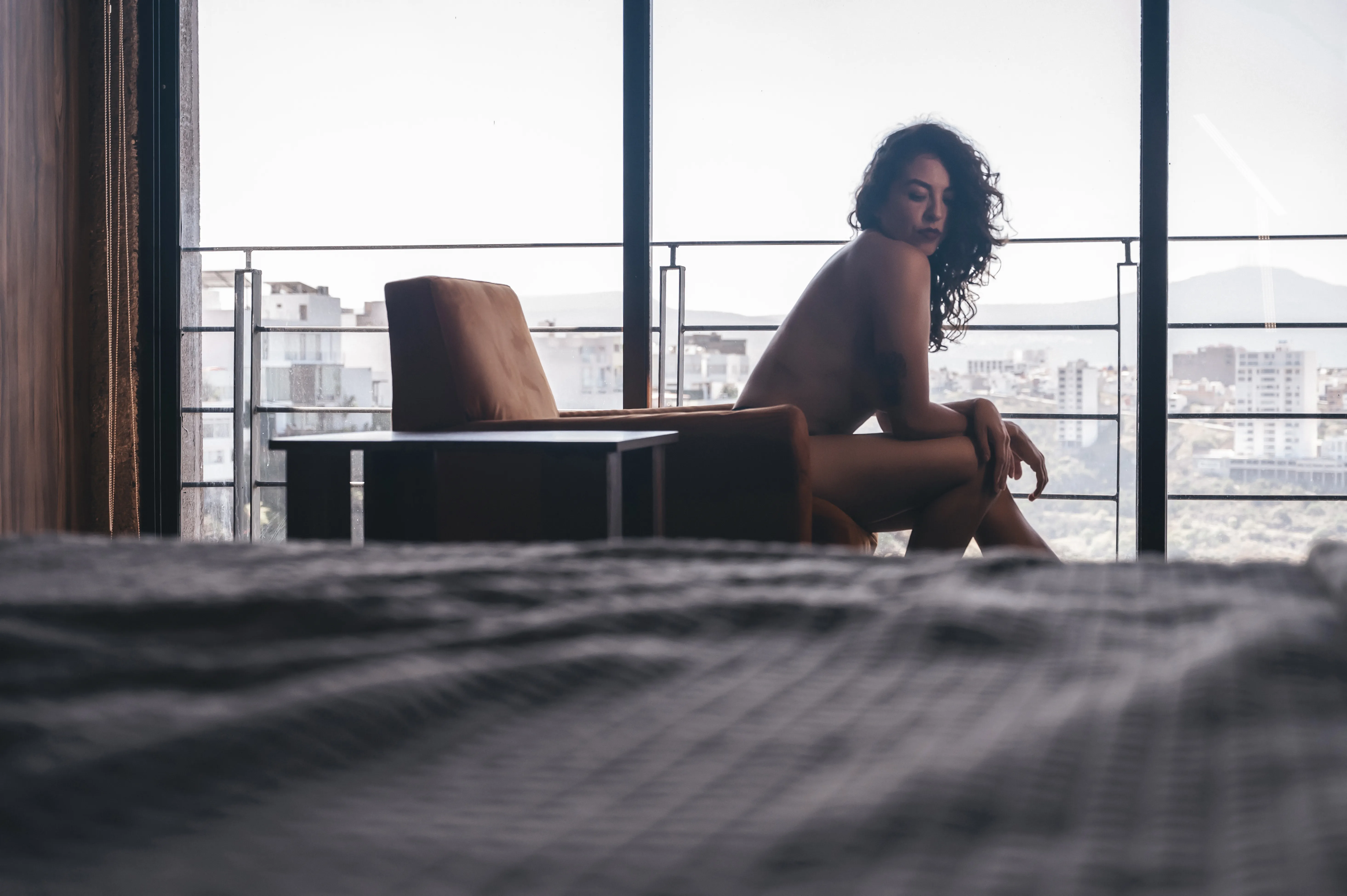 sesión boudoir para mujer sin experiencia en Querétaro