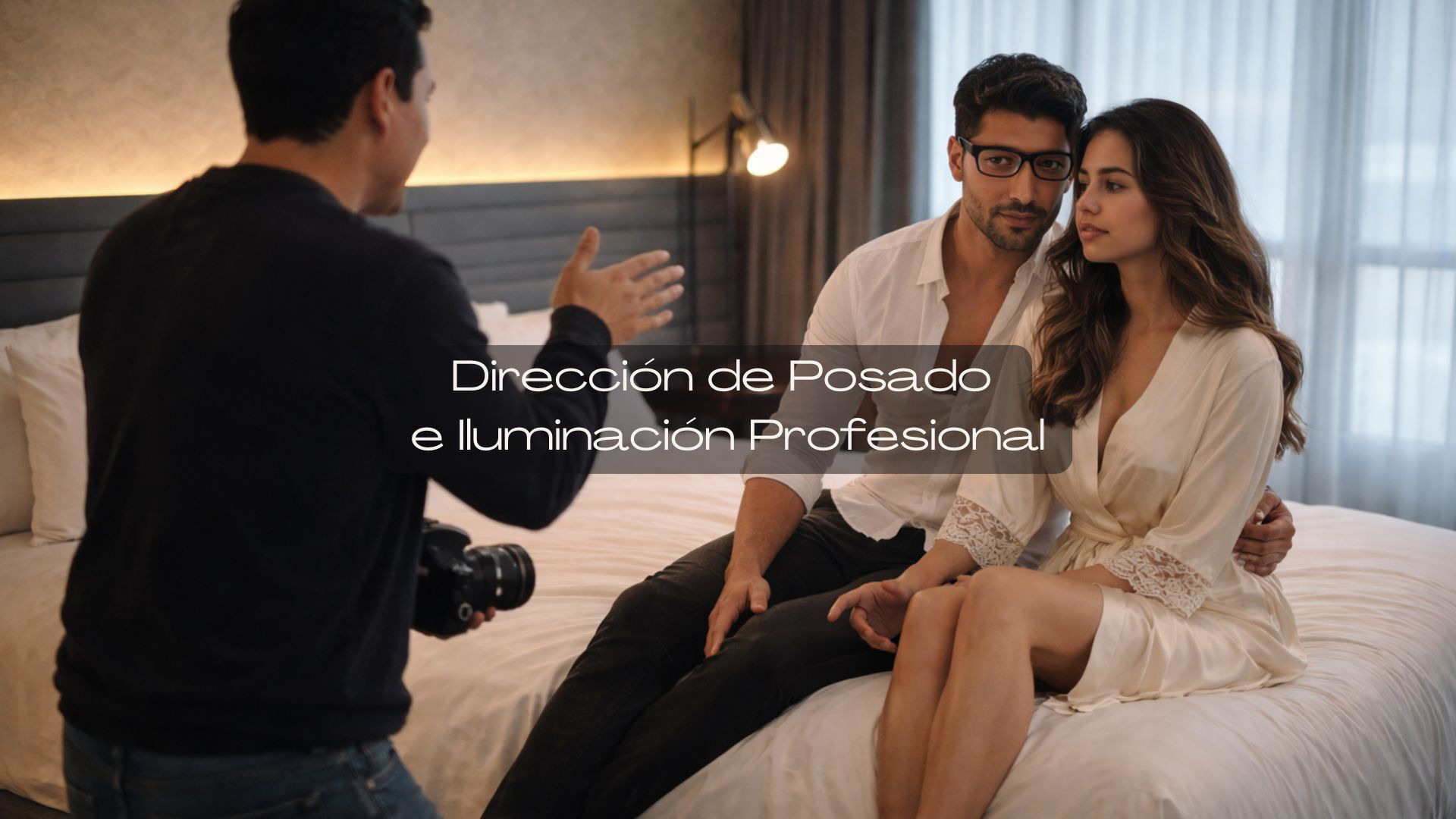 guía de posado para sesión boudoir en Querétaro