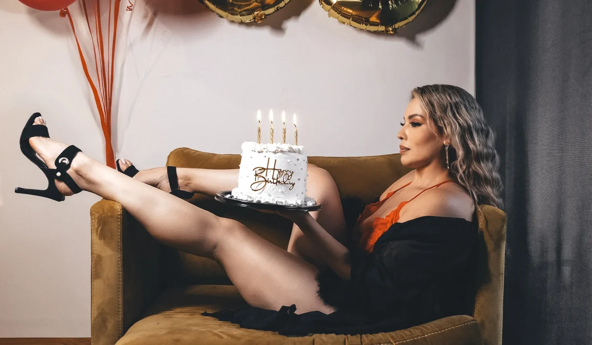 Celebración Fotografía boudoir en Querétaro con estilo sensual para celebración personal